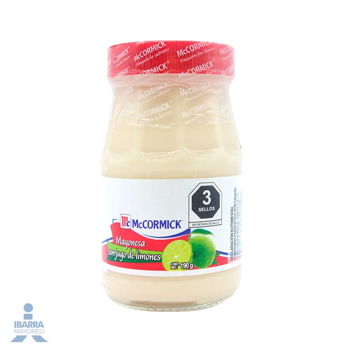 Mayonesa McCormick con Limón 190 g