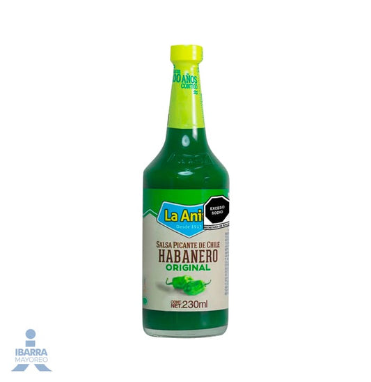 Salsa Habanera Verde La Anita 230 ml