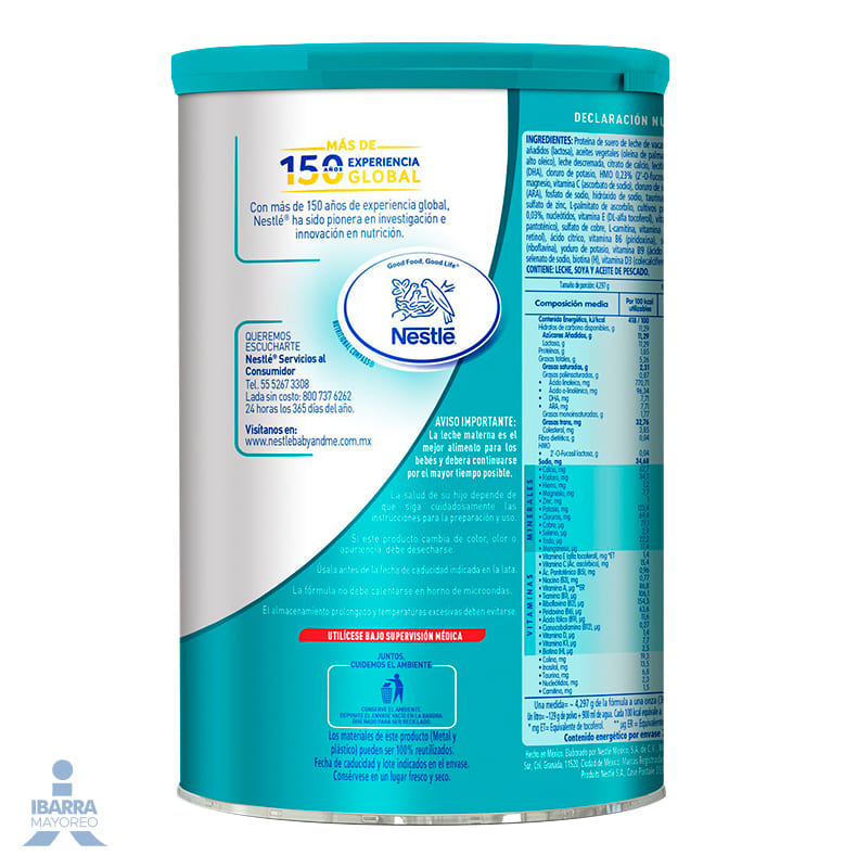 Fórmula Infantil NAN 1 Optimal Pro 0 a 6 meses 1.2 kg