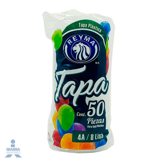 Tapa Plástico Reyma TP4A8 50 pzas.