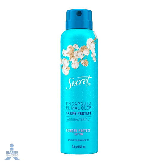 Desodorante Secret Powder Protec Aerosol 93 g