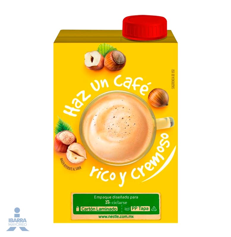 Sustituto de Crema Coffee Mate Avellana Líquido 530 g