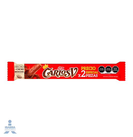 Chocolate Carlos V 2 Pack 15/34 g