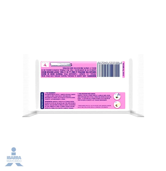 Vanish White Súper Barra 68 g