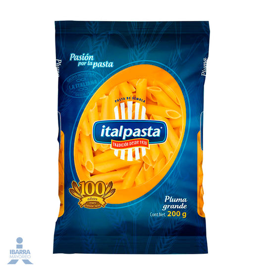 Pasta Italpasta Pluma Grande 200 g