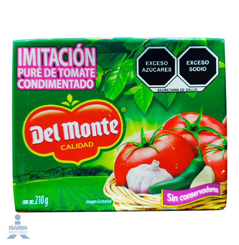 Salsa de Tomate Condimentado Del Monte 210 g