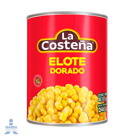 Elote Dorado en Grano La Costeña 410 g