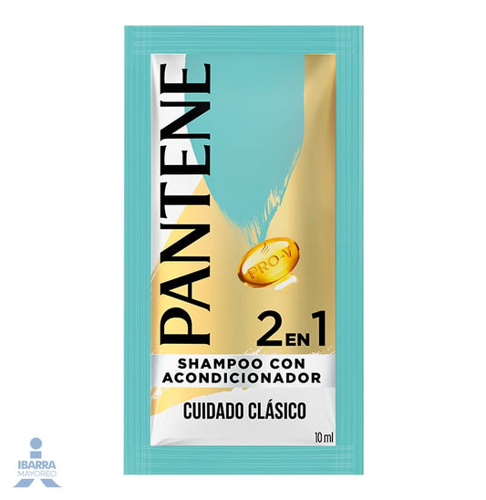 Shampoo Pantene Cuidado Clásico 2 en 1 24/10 ml