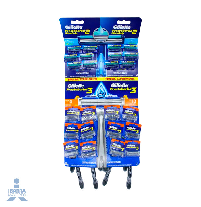 Rastrillo Gillette Tira Mixta 24 pzas.