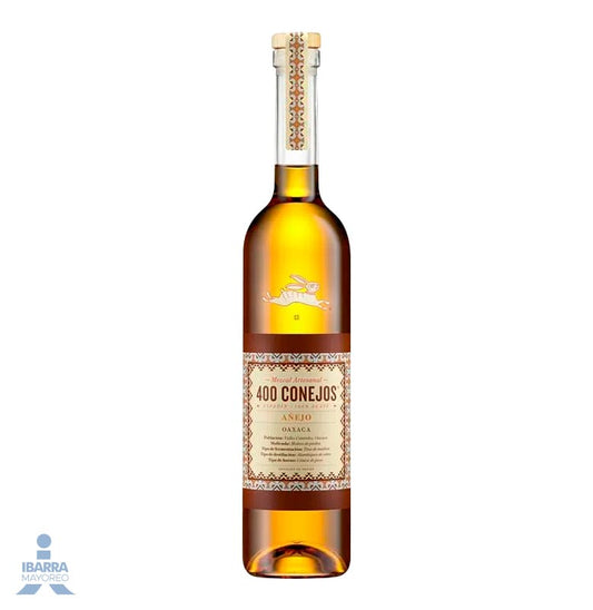 Mezcal 400 Conejos Añejo 750 ml