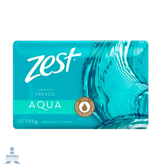 Jabón de Tocador Zest Aqua 135 g