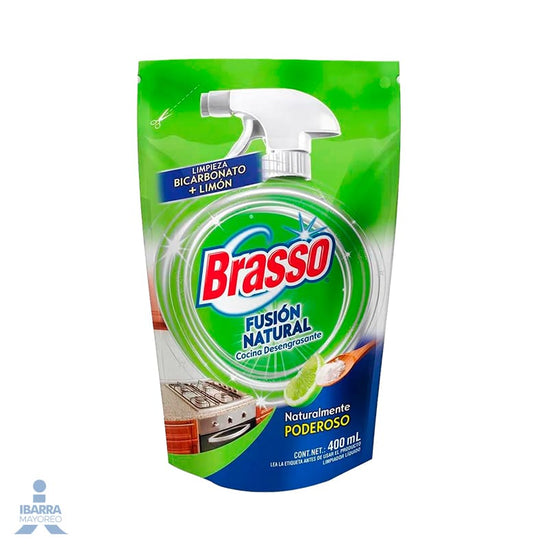 Limpiador Brasso Fusión Natural Doy Pack 400 ml
