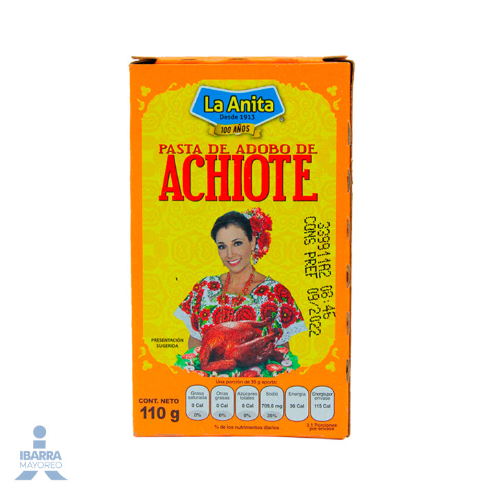 Adobo Achiote La Anita 110 g