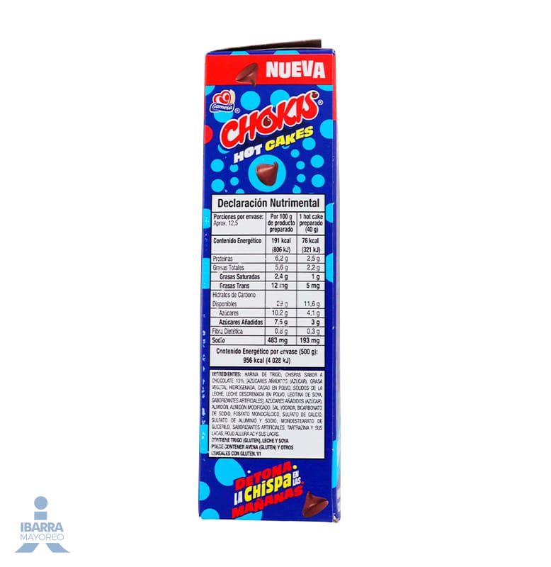 Harina para Hot Cakes Gamesa Chokis 500 g
