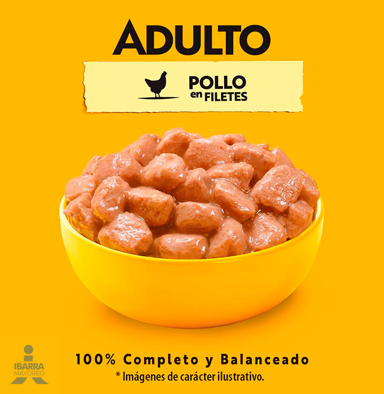 Alimento Pedigree Adulto Pollo 100 g