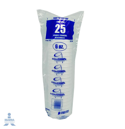 Envase Térmico Convermex no. 706 25 pzas.