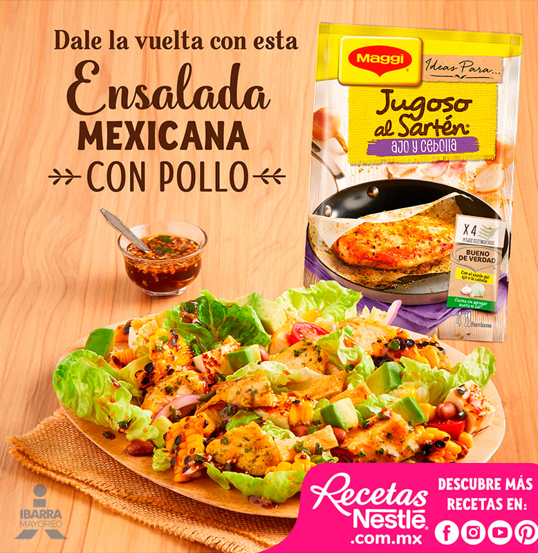 Hoja sazonadora Maggi Jugoso al Sartén Ajo y Cebolla 23.7 g