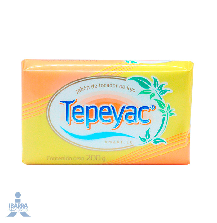 Jabón de Tocador Tepeyac Amarillo 200 g