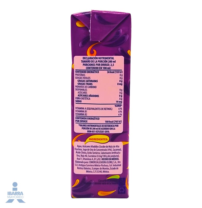 Bebida Jumex Bida Uva 500 ml
