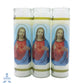 Veladora Aluza T Sagrado Corazón de Jesús Plus