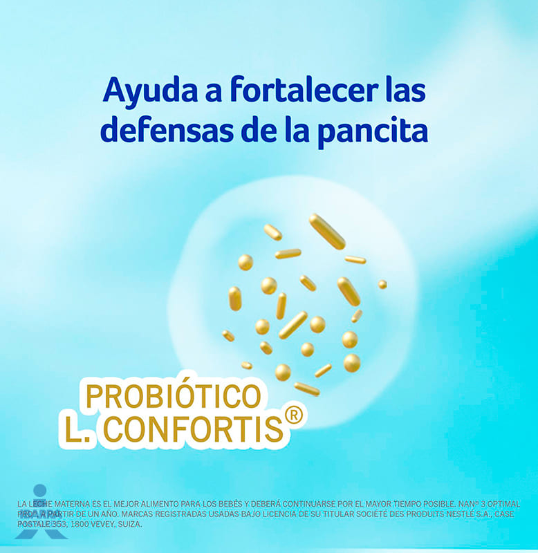 Fórmula Infantil NAN 3 Optimal Pro a partir de 1 año 1.2 kg