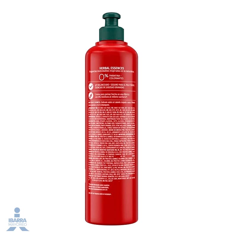 Crema para Peinar Herbal Essences Prolóngalos 300 ml
