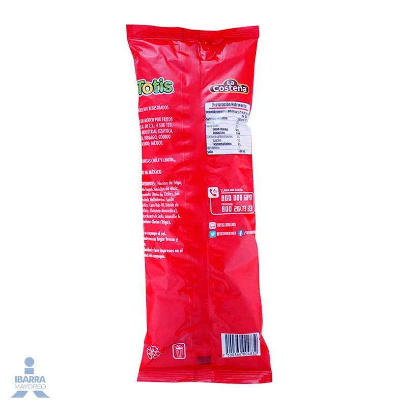 Donitas Totis Chile y Limón 55 g