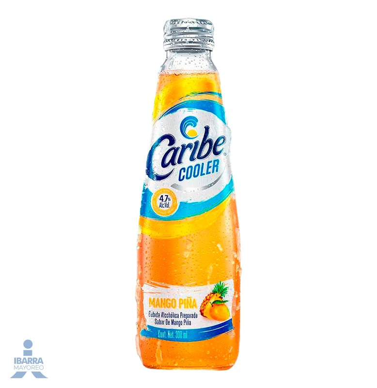 Bebida Caribe Cooler Mango Piña 300 ml