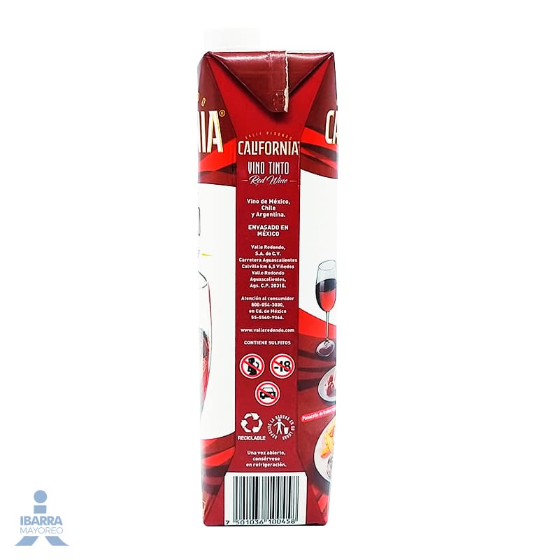 Vino Tinto California 946 ml