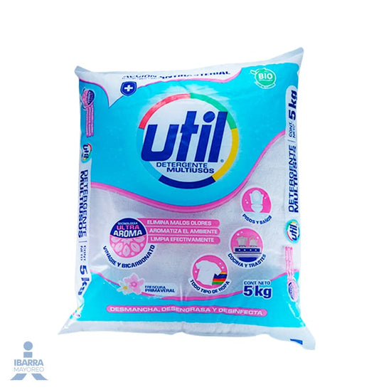 Detergente Util Multiusos Blanco 5 kg