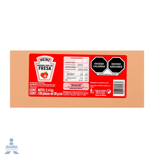 Mermelada Fresa Heinz 120/20 g