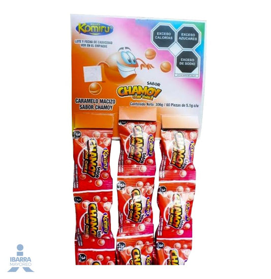 Caramelo Macizo Nipon Chamoy 60 pzas.
