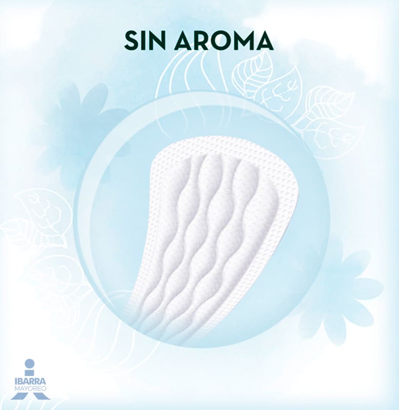 Toalla Panty Protector Naturella Sin Aroma 40 pzas.