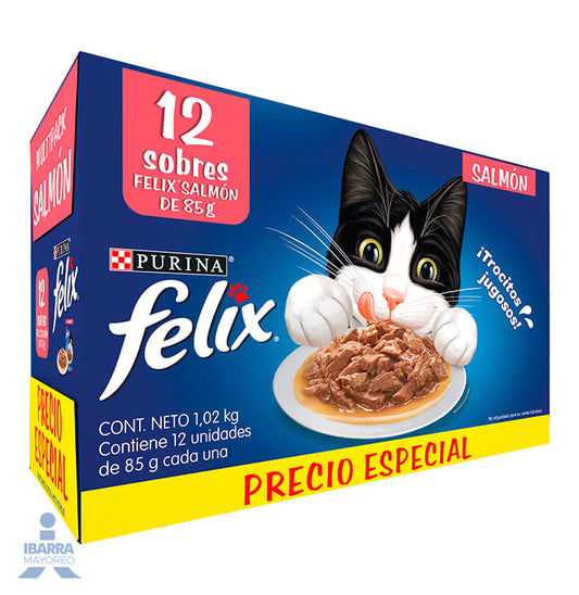Alimento Purina Felix Salmón 85 g