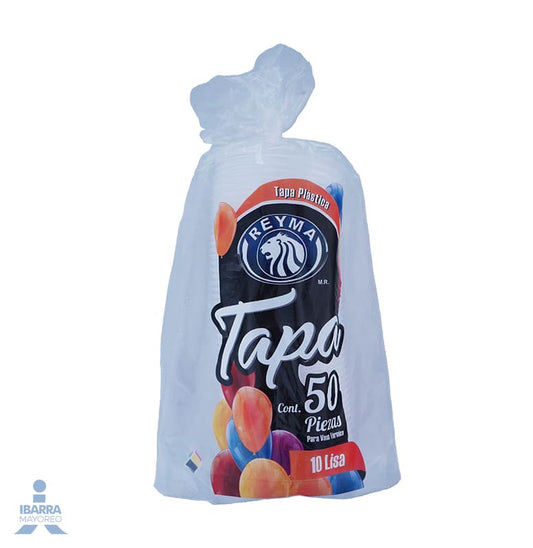 Tapa Plástico Reyma no. 10 50 pzas.