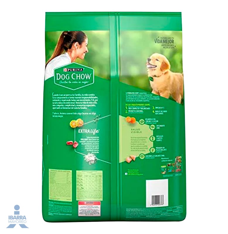 Dog Chow alimento seco cachorros medianos y grandes 20 kg