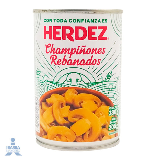 Champiñón Rebanado Herdez 380 g
