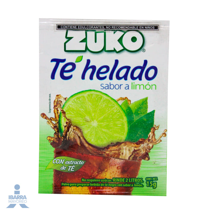 Bebida en Polvo Té Negro Sabor Limón 13 g