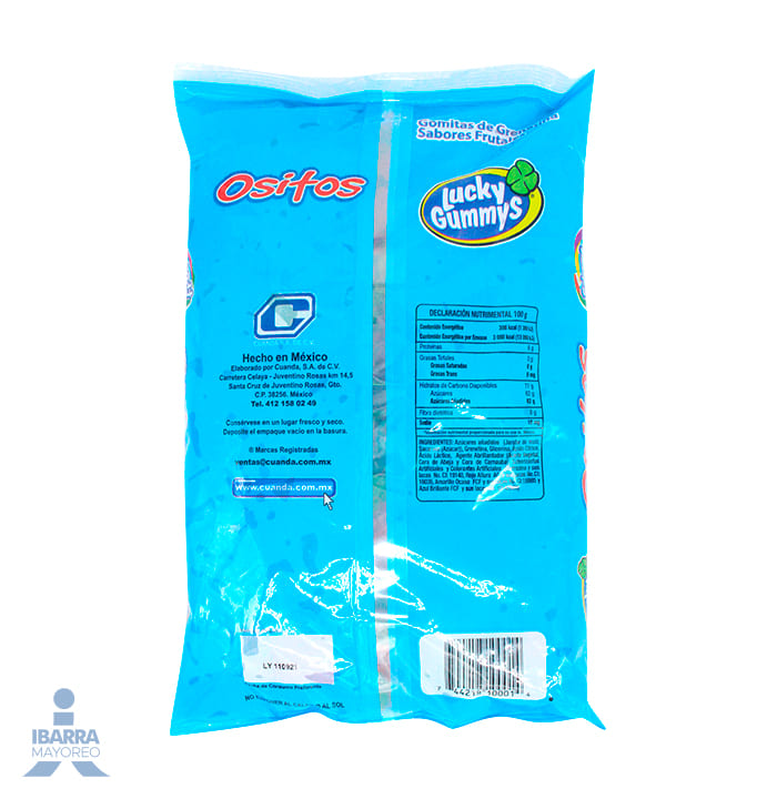 Gomitas Lucky Gummys Osos 1 kg
