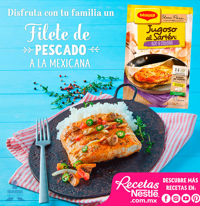 Hoja sazonadora Maggi Jugoso al Sartén Ajo y Cebolla 23.7 g