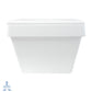 Hielera de Unicel Convermex Blanca Delgada 19 L