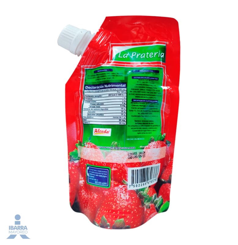 Mermelada Fresa La Pratería doy pack 300 g