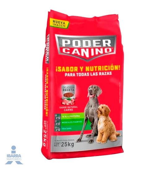 Alimento Ganador Poder Canino 25 kg