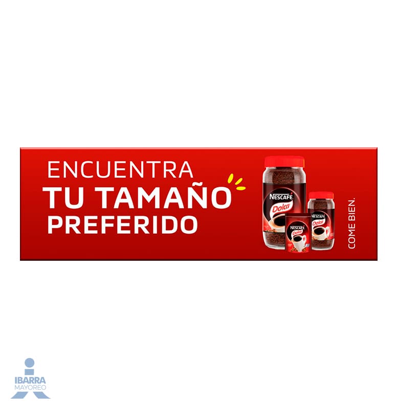 Café Nescafé Dolca sobres 16/10 g