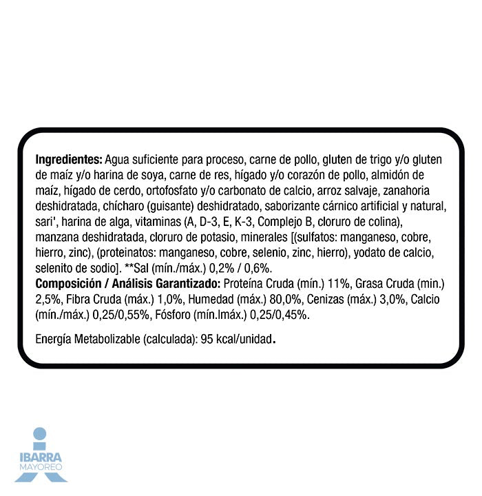 Beneful alimento húmedo cachorros minis carne 100 g