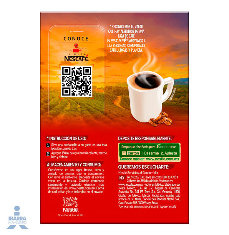 Café Nescafé Dolca sobres 16/10 g