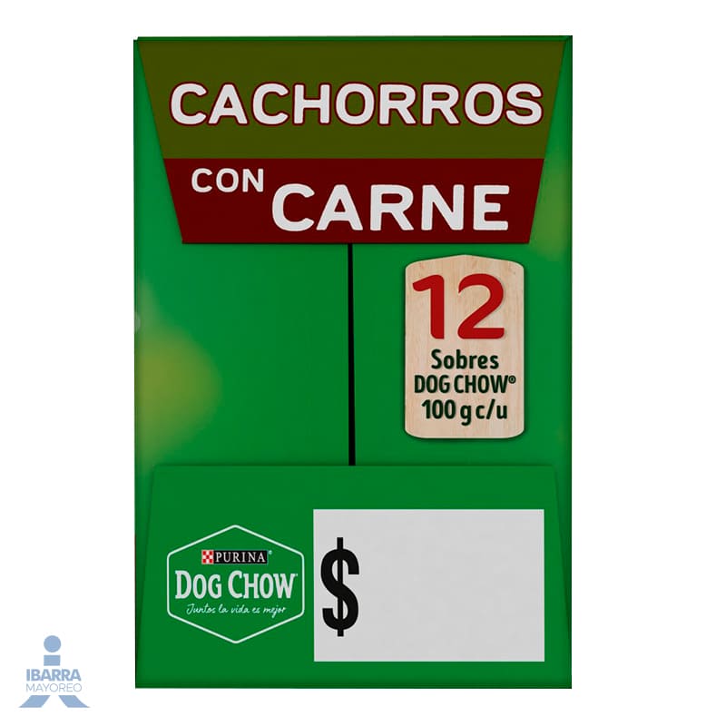 Alimento Purina Dog Chow Cachorro Carne 100 g