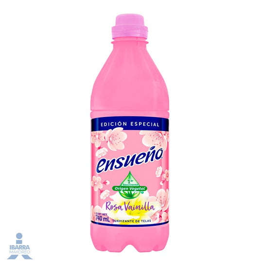 Suavizante Ensueño Rosa Vainilla 740 ml