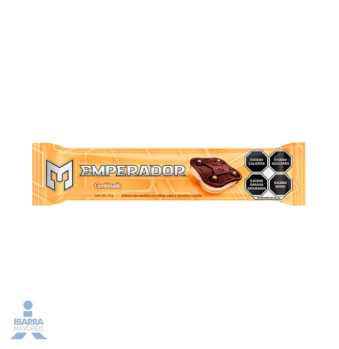 Galletas Gamesa Sándwich Emperador Combinado 91 g