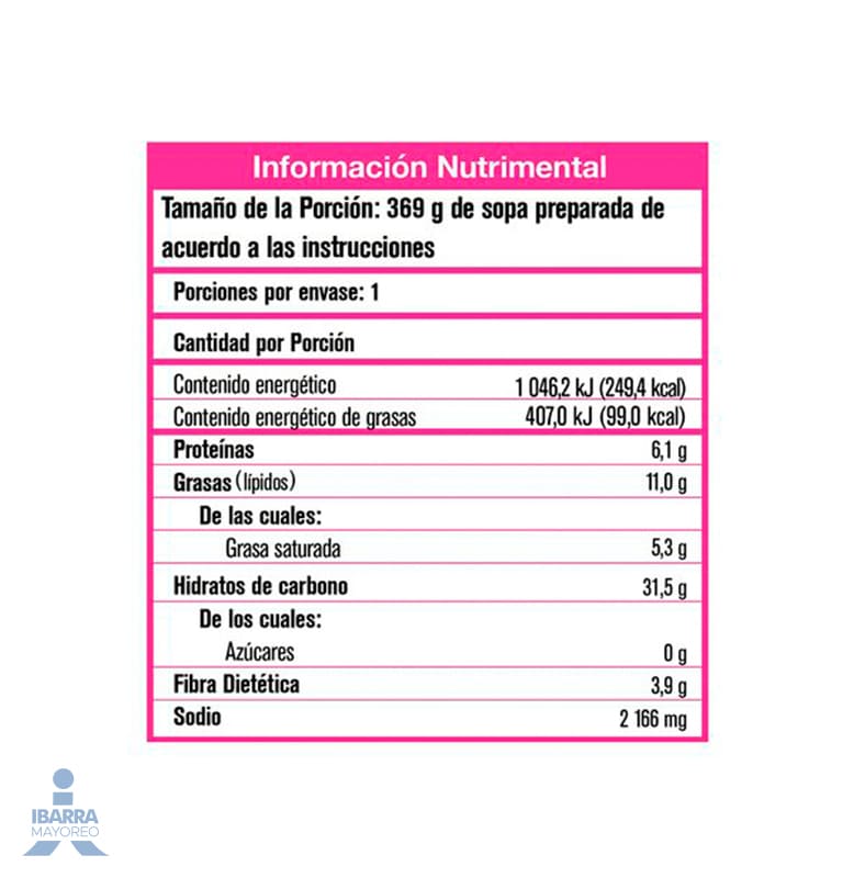 Sopa Nissin Camarón Fuego 64 g